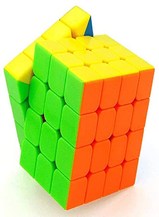 HAWKISTER مكعب هوكيستر مويو إم إف جيه إس ميلونغ 4×4×4 مكعب سحري عالي السرعة بدون ملصقات (مكعب موفانغ جياوشي 4×4 للفصول الدراسية)، مقاس 59 مم، للأطفال - Image 3